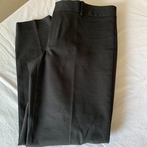Club Monaco Black Straight Leg Dress Trouser Pants Size 8